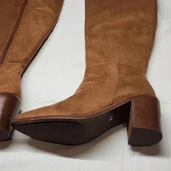 Seychelles over the knee suede boots in cognac brand new with out box size 8.5 - Picture 8 of 9
